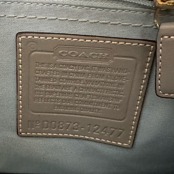 Coach Madison Tote 12477 Grey - Picture 2 of 8